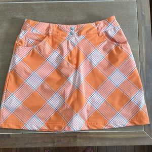 Slazenger Women’s plaid golf/athletic skort size 2